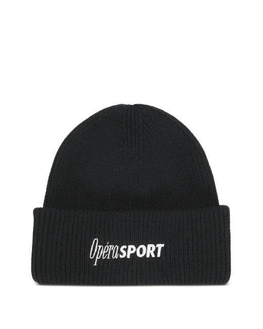 Bonnet Andrè À Logo Brodé OperaSPORT en coloris Black