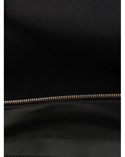 Trousse Da Bagno Con Zip di Rick Owens in Black da Uomo