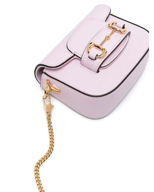 Gucci Horsebit 1955 Mini-tas in het Pink