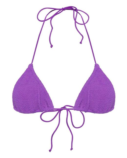 Top bikini di Mc2 Saint Barth in Purple