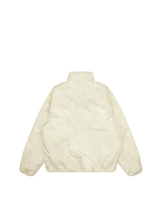 Aape By A Bathing Ape White Moonface Logo-Patch Jacket for men