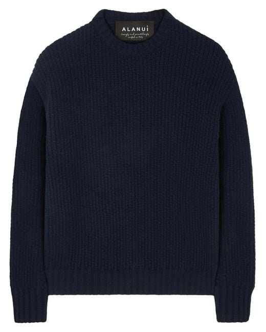 Alanui Blue Fay Jumper for men