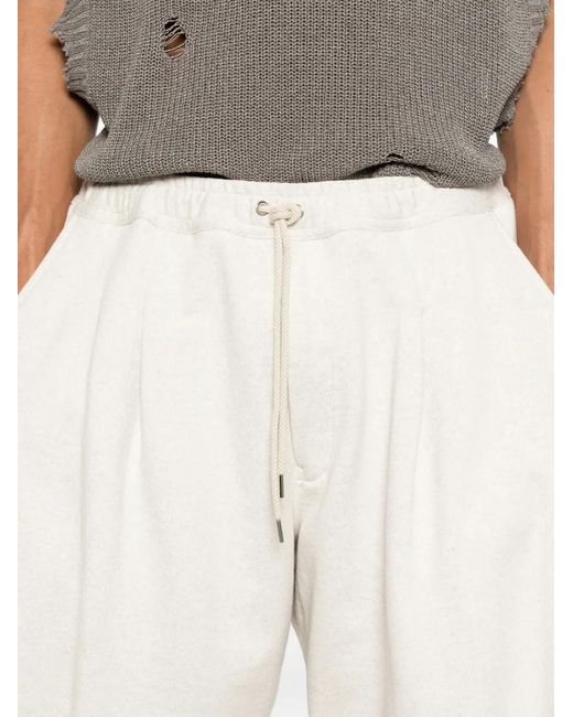 Bermudas Con Cordones KHOKI de hombre de color White