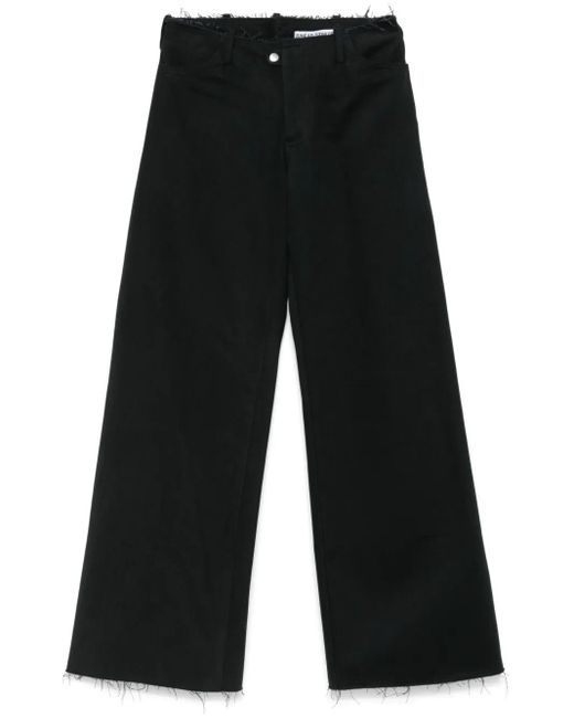 Sinéad O'Dwyer Black Wide-Leg Jeans