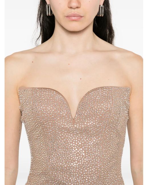 GIUSEPPE DI MORABITO Pink Verziertes Top