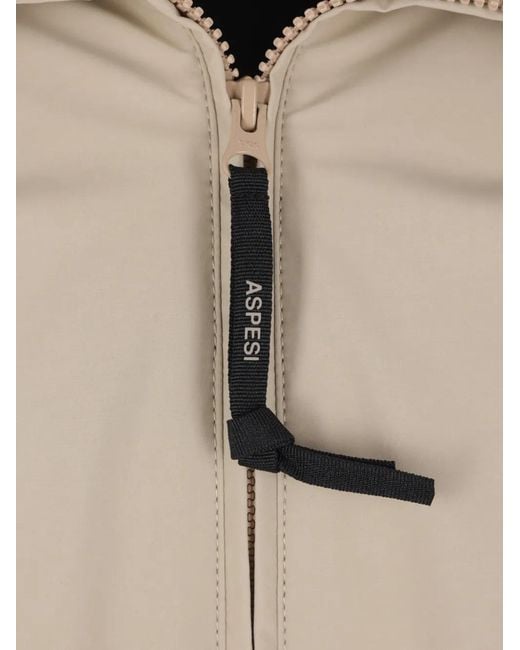 Aspesi Natural Elasticated-Trim Jacket for men