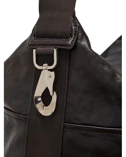 Lemaire Black Berlingot 72Hr Shoulder Bag for men