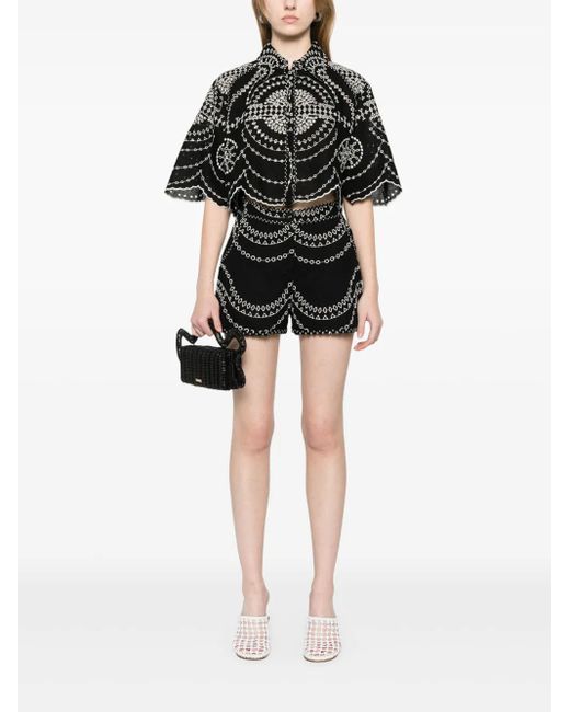 Charo Ruiz Black Drea Shorts