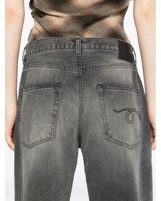 R13 Gray D'Arcy Jeans
