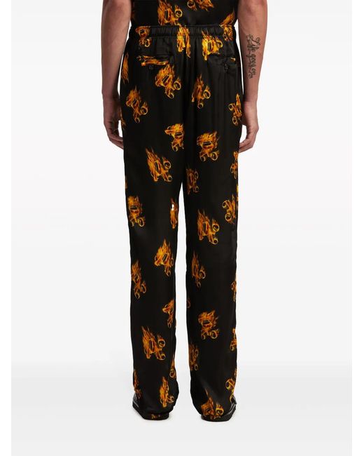 Palm Angels Black Pants for men