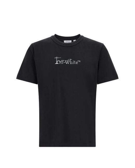 Off-White c/o Virgil Abloh Black City Nature T-Shirt for men