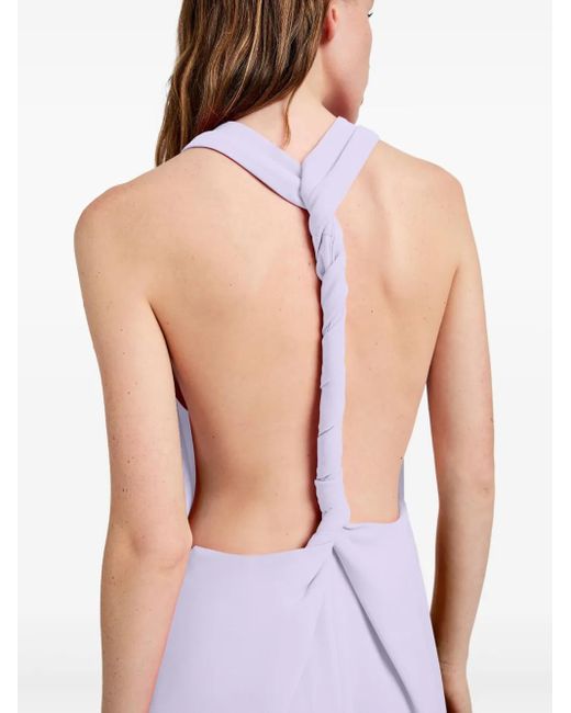 Proenza Schouler Purple Faye Maxikleid