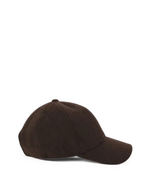 Franzese Collection Black David Beckham Baseball Cap for men