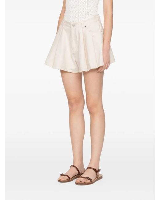 Sea White Stasia Shorts