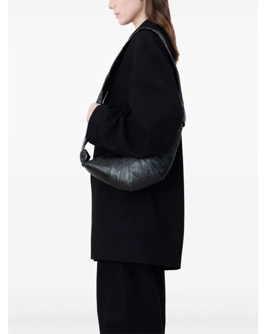 Lemaire Black Small Croissant Bag