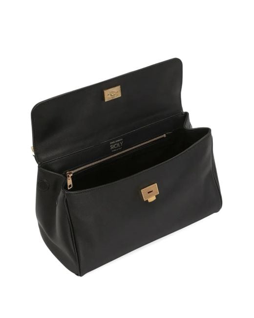Dolce & Gabbana Sicily ハンドバッグ Black