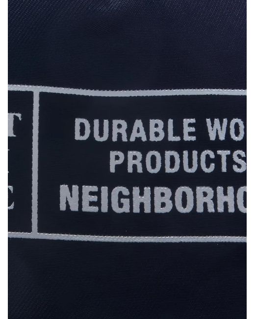 Neighborhood Blue Mesh Logo Cap for men