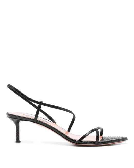 Sandali Tease 50Mm di Aquazzura in Black