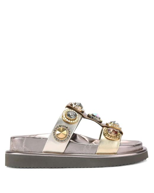 Kurt Geiger Orson サンダル Metallic