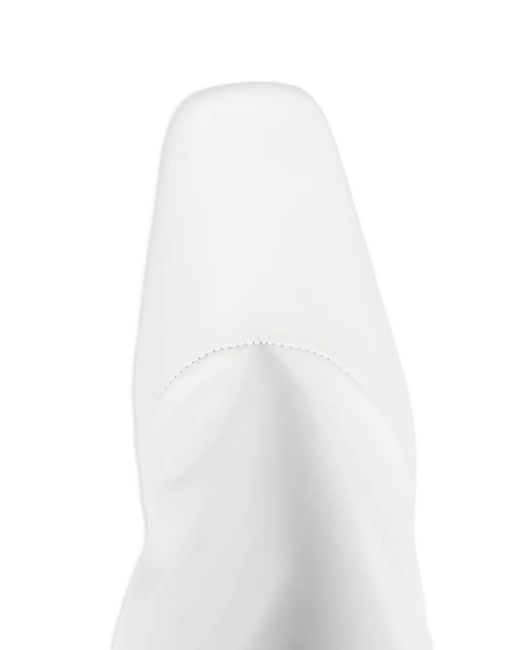 Coperni White 90Mm Bridge Leather Boots