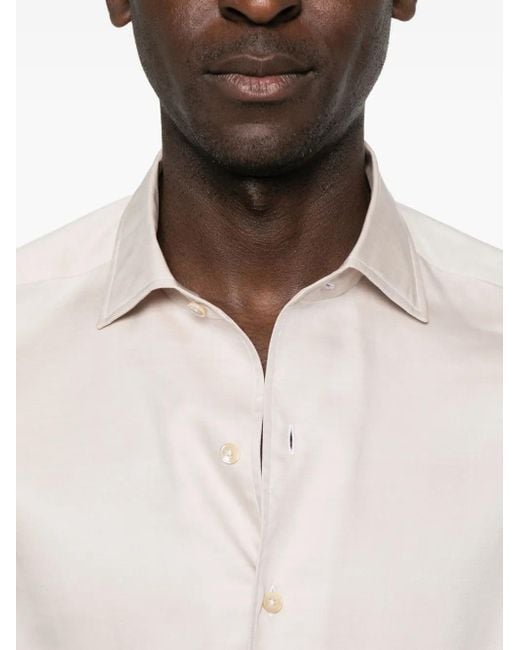 Alessandro Gherardi Langärmeliges Hemd in White für Herren