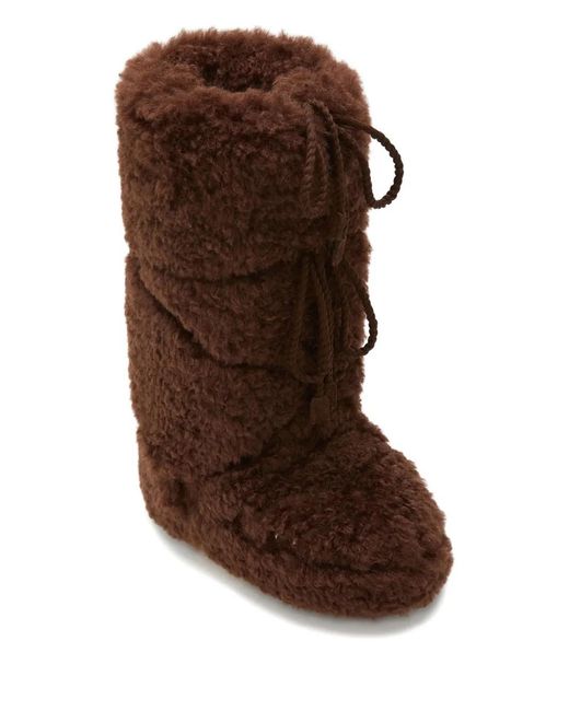 Moon Boot Brown Icon Curly Extra Boot