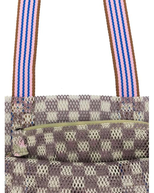 Epice Natural Kanpur Polka-Dot Tote Bag