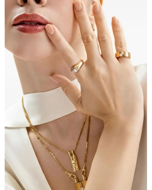 Loraida Metallic Small Eres Diamond Ring