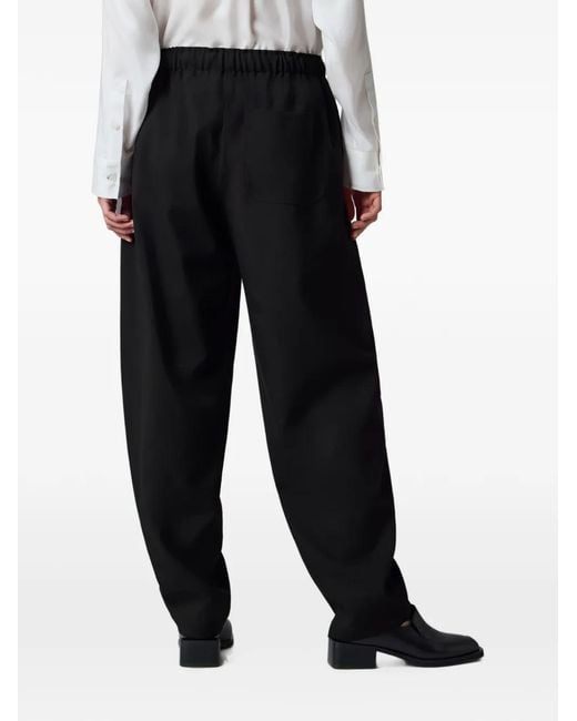 Paul Smith Black Wool Trousers