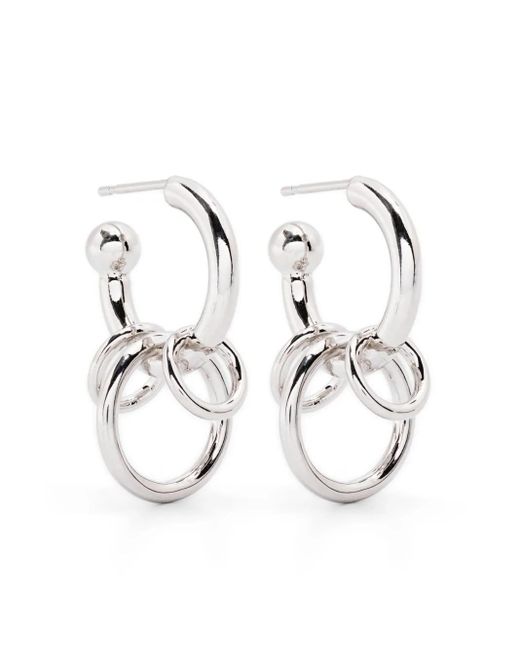 Justine Clenquet Jen ピアス White