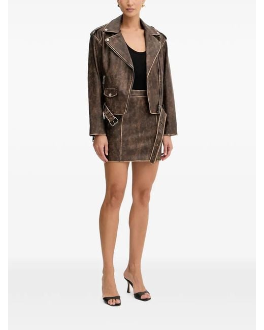 Guess Black Charlene Mini Skirt