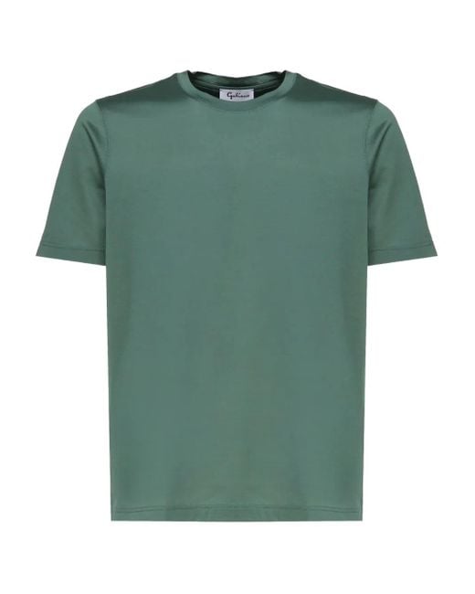 John Galliano T-Shirt mit Rundhalsausschnitt in Green für Herren