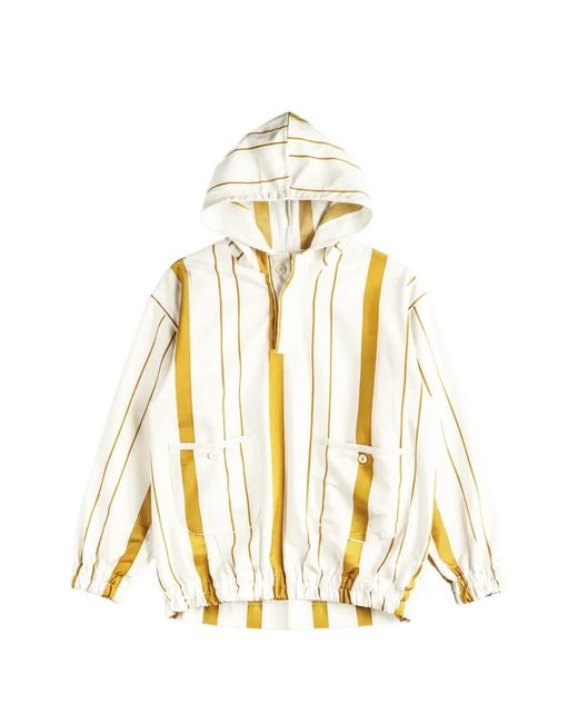 ANDEVER Metallic Hoodie Beldi Rayé