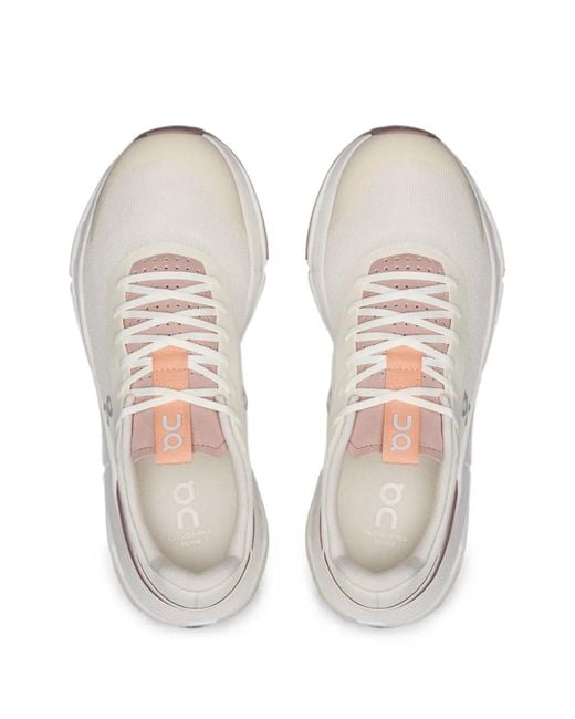 On Shoes White Cloudnova Form 2 Sneakers