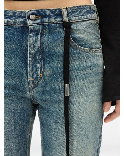 Ann Demeulemeester Blue Vive Five-Pocket Jeans