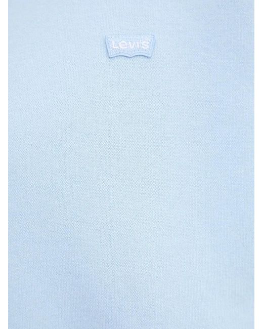 Levi's Blue Logo-Patch Sweater