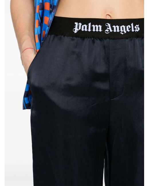 Palm Angels Blue Soiree Pyjama Pants