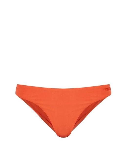 Rethinkit Studios Orange Side-Detail Bikini Bottoms