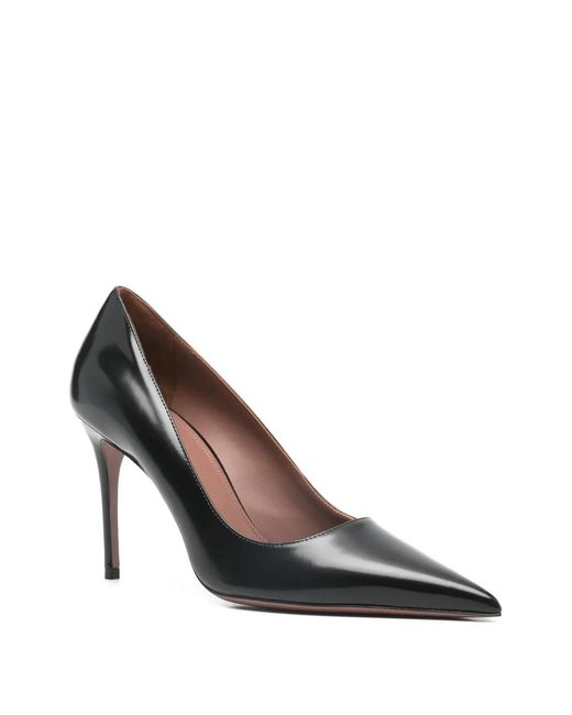 Paris Texas Black Pointed Pumps