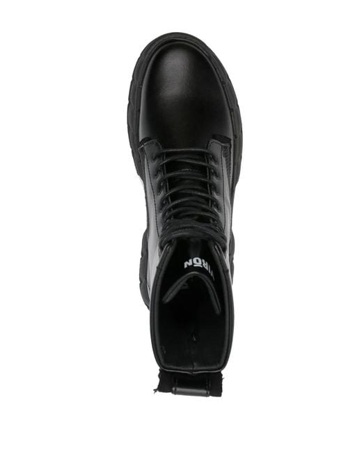 Viron Black 1992 Appleskin Combat Boots