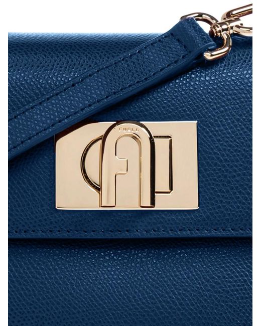Furla Red Mini 1927 Logo-Plaque Tote Bag