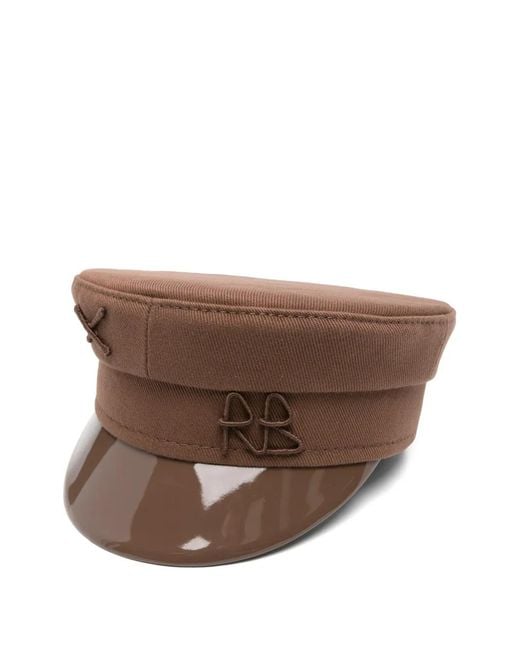Ruslan Baginskiy Brown Logo Embroidery Boy Cap