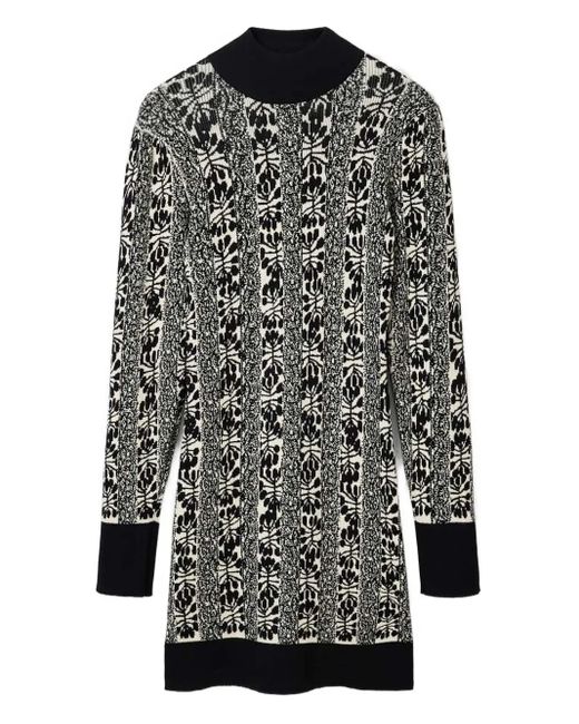 Desigual Black Christian Lacroix Floral-Print Mini Dress