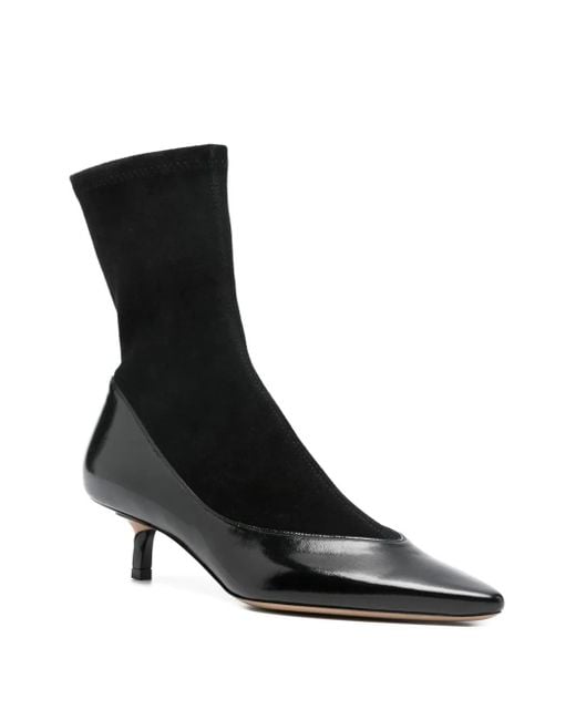 Jacquemus Black Tourni Pointed-Toe Boots