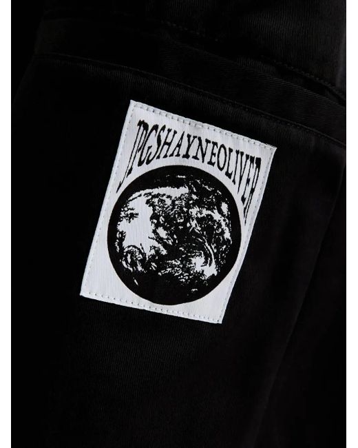 Jean Paul Gaultier Black X Shayne Oliver Wide-Leg Trousers
