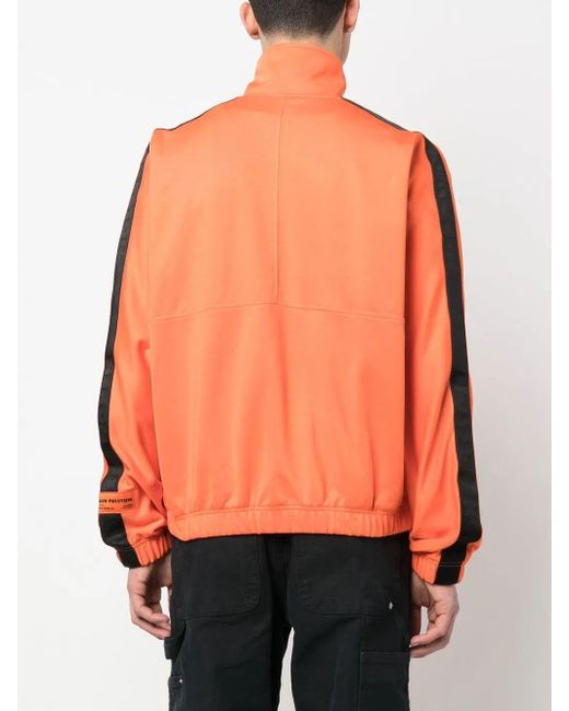 Heron Preston Trainingsjack Met Logoband in het Orange voor heren