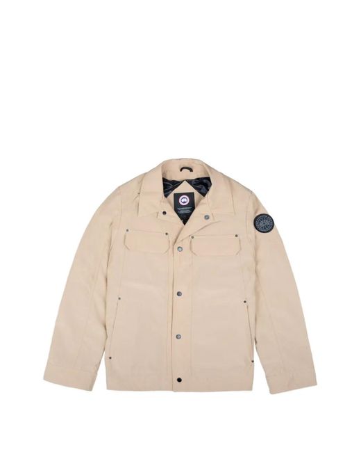 Canada Goose Natural Burnaby Chore Jacket for men