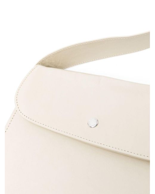 Our Legacy White Extended Leather Shoulder Bag for men
