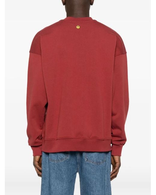 Sudadera con motivo de oso y cuello redondo Barrow