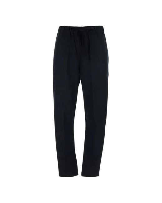 Semicouture Black Buddy Drawstring Trousers
